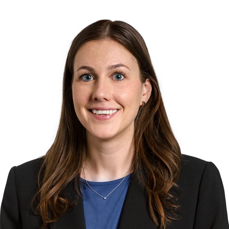 Hannah Sosenko, Associate at Seyfarth Shaw LLP seen with a beautiful smile on her face